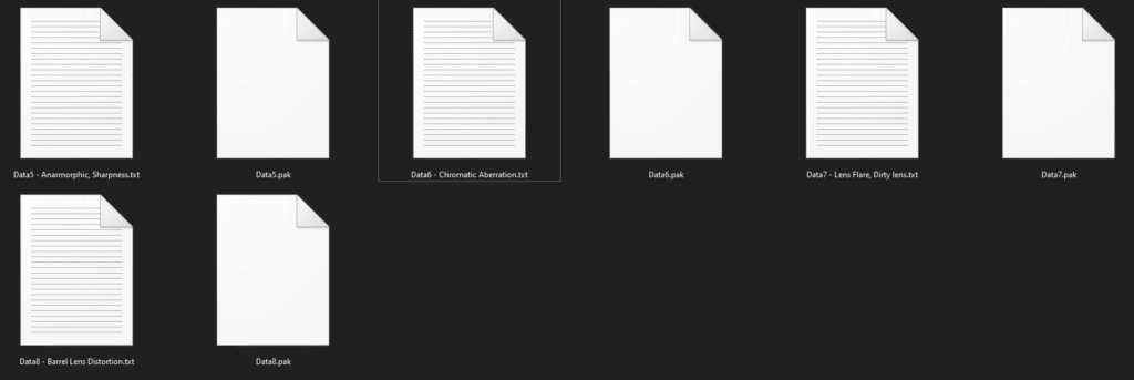 Here are the files present inside the Source folder
