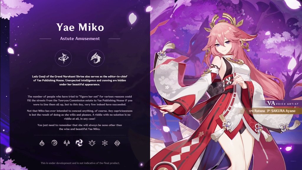 Yae Miko