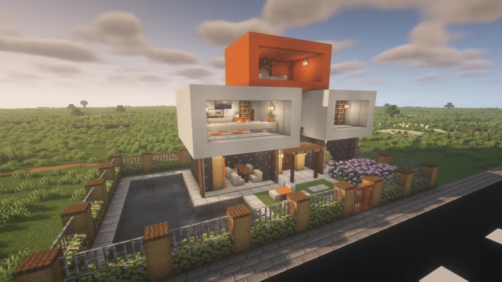 minecraft mansions inside