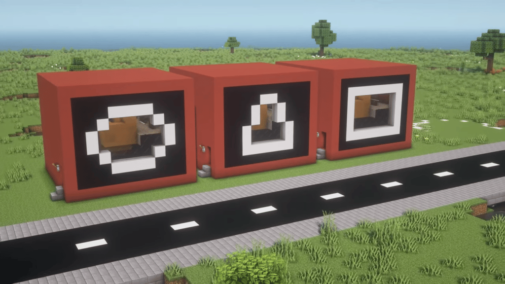 لعبة Squid Minecraft House Idea