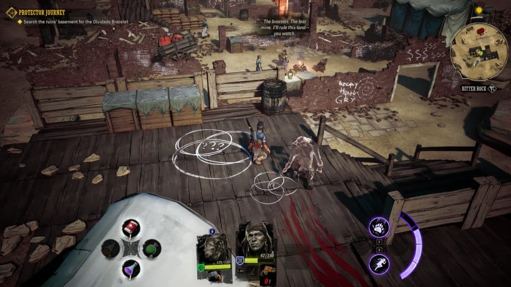 Weird West Screenshot showcasing two main characters