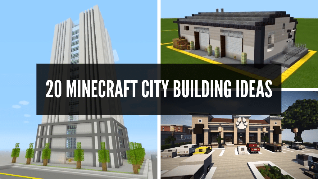 minecraft ideas for a city