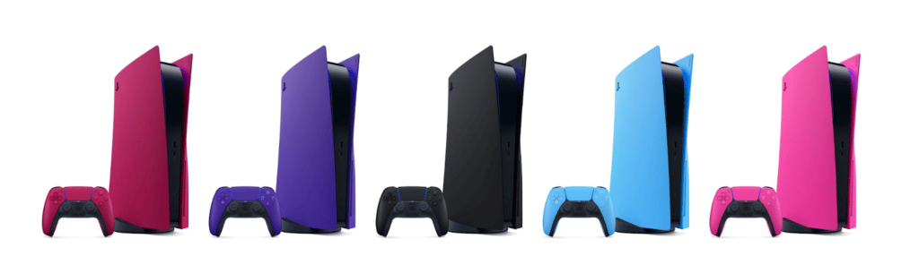 Variantes de couleurs PS5