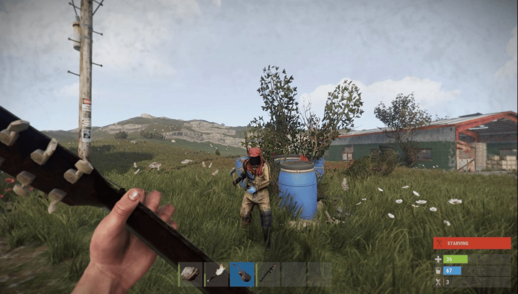 playing RUST cross platform 