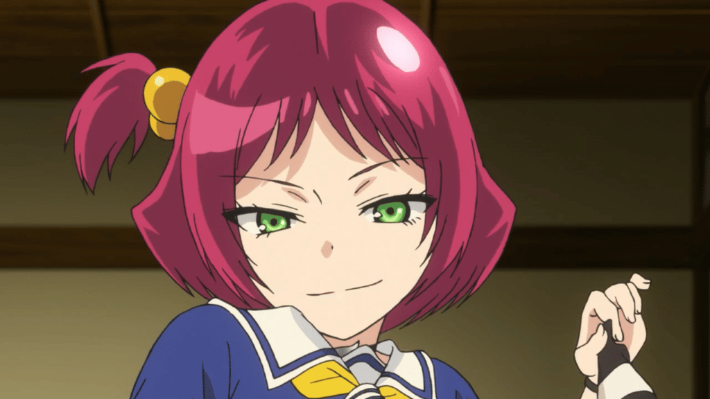 Kosuri Onigashira - Shimoneta pink hair anime