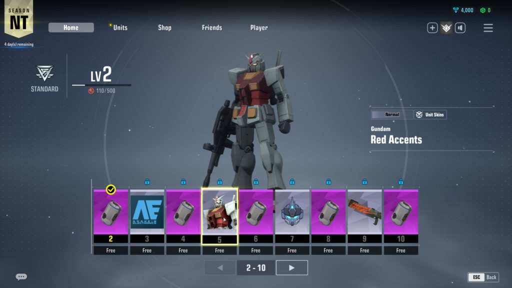 The Battle Pass features different rewards that you can earn by playing and levelling up