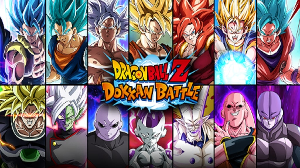 Dragon Ball Z Dokkan Battle key art.