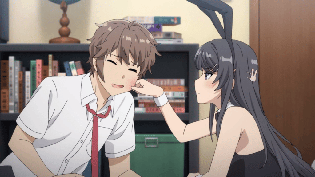 Mai Sakurajima and Sakuta Azusagawa - Rascal Does Not Dream of Bunny Girl Senpai