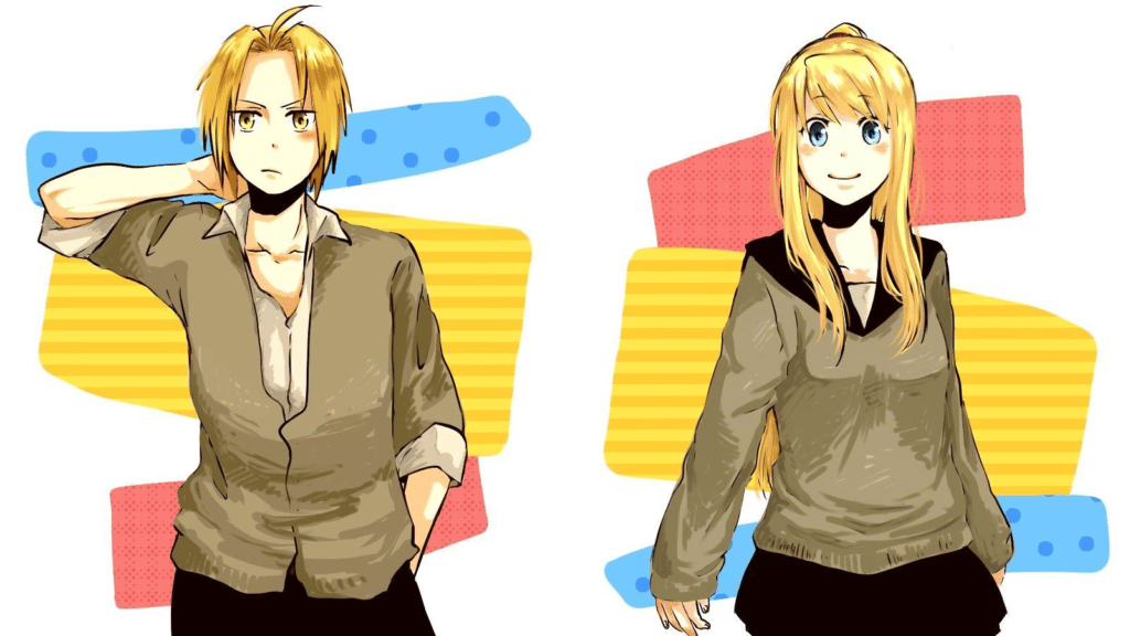 Edward Alric and Winry Rockbell - Fullmetal Alchemist: Brotherhood