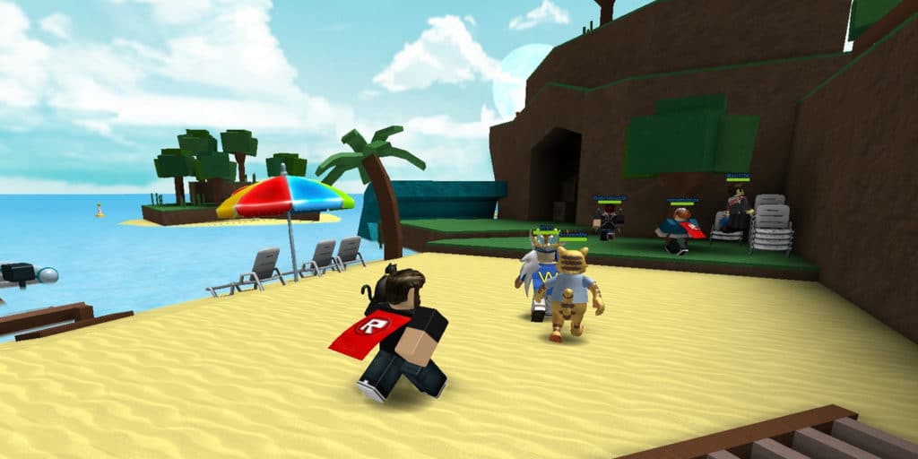 Roblox, our pick for the best game like Minecraft