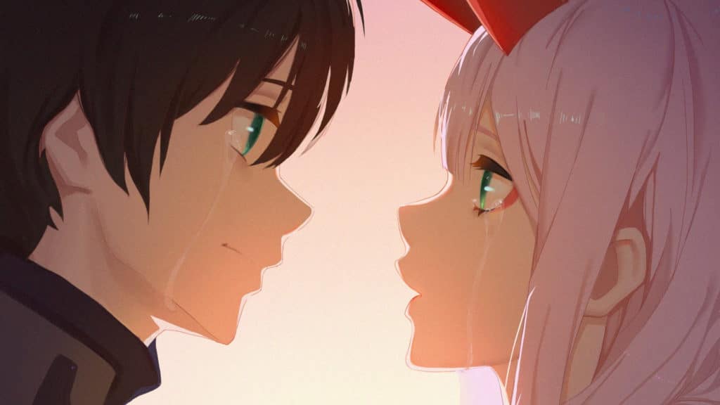 Zero Two and Hiro - Darling in the Franxx