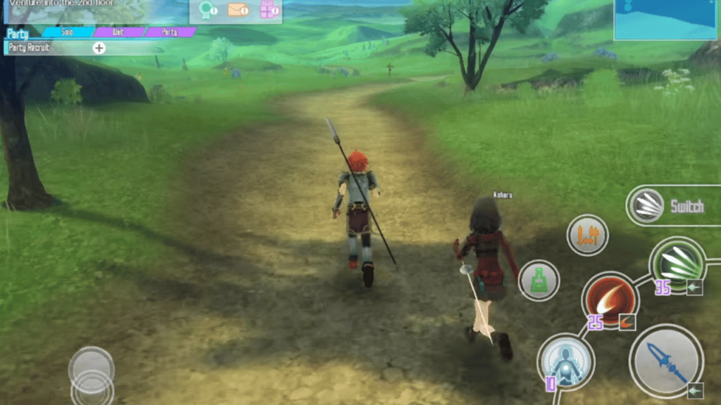 games like sword art online for android