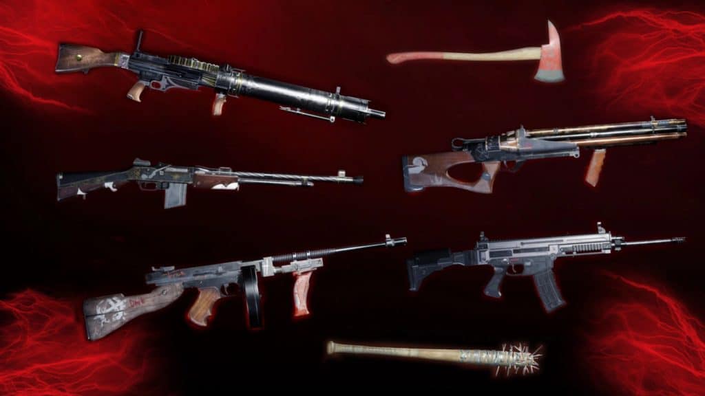 B-Tier Weapons of our of our Bloodhunt Tier list