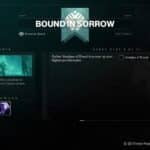 Destiny 2 Bound in Sorrow Quest Page