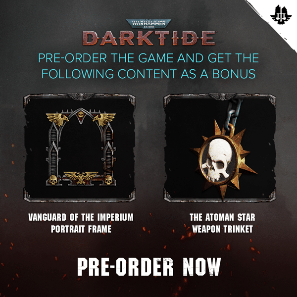 Warhammer Darktide Pre-Order Bonus Content revealed through Steam