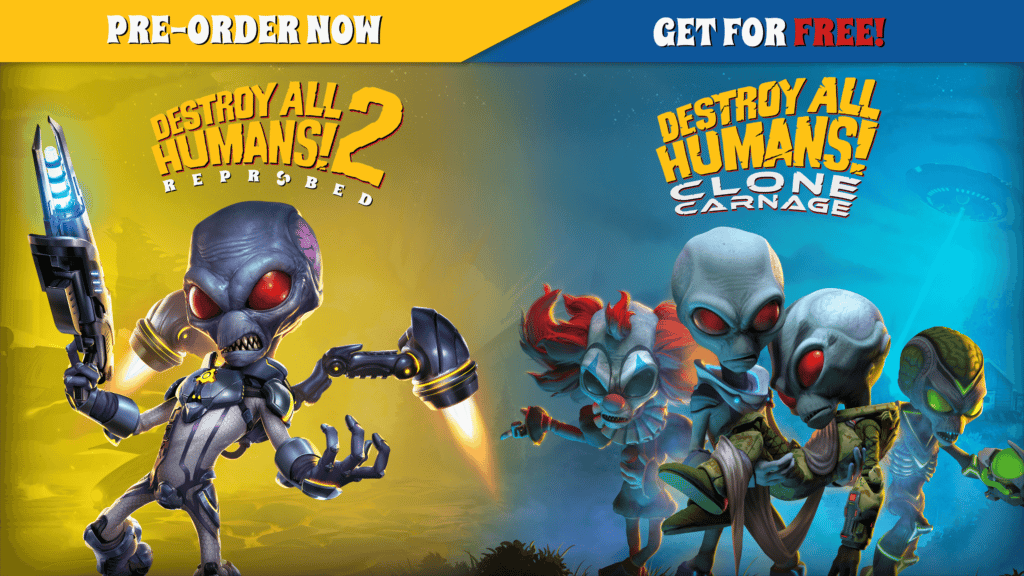 Destroy all humans shop 2020 pre order