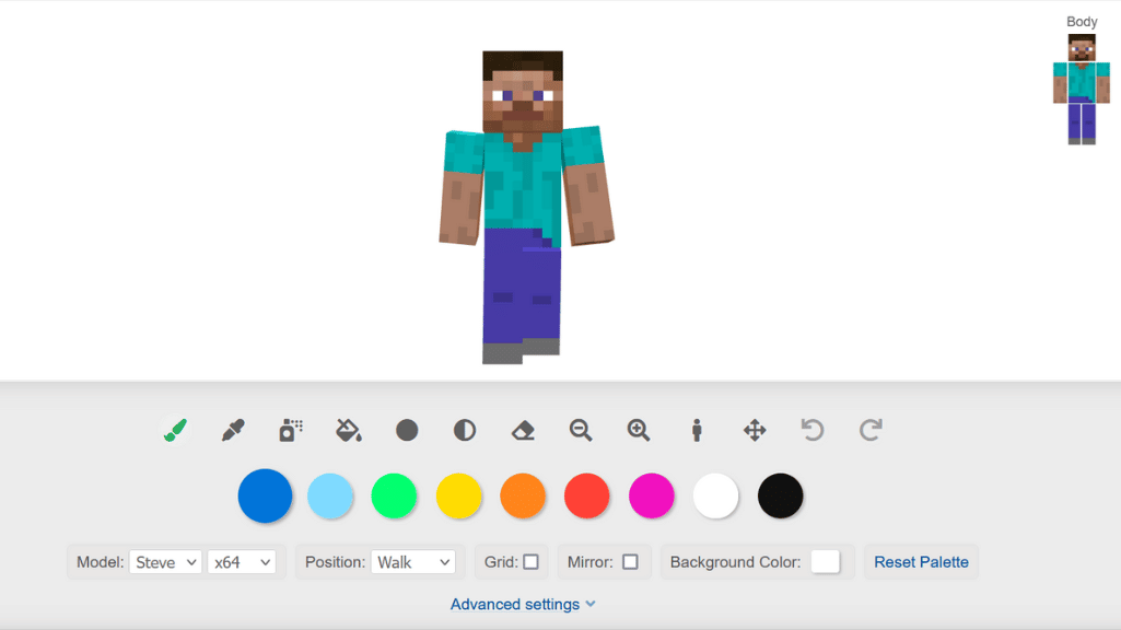 custom minecraft skin maker