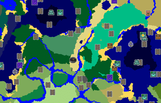 Карта Chunkbase — Minecraft 1.19 Сид 41000080