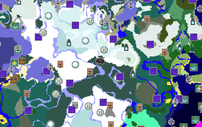 Chunkbase Map - Minecraft 1.19 Seed 848592331319609162
