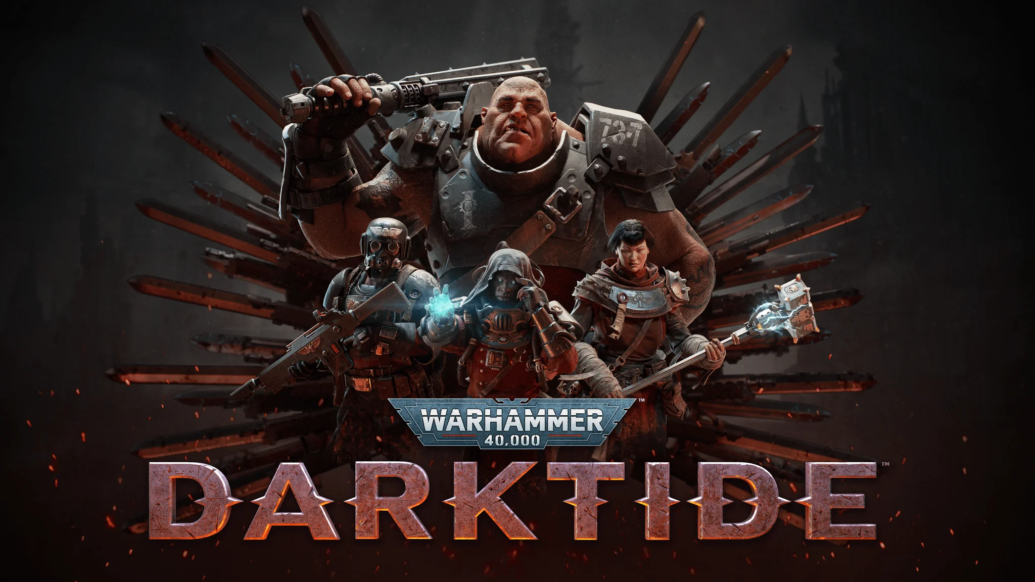 Warhammer Darktide Key Art