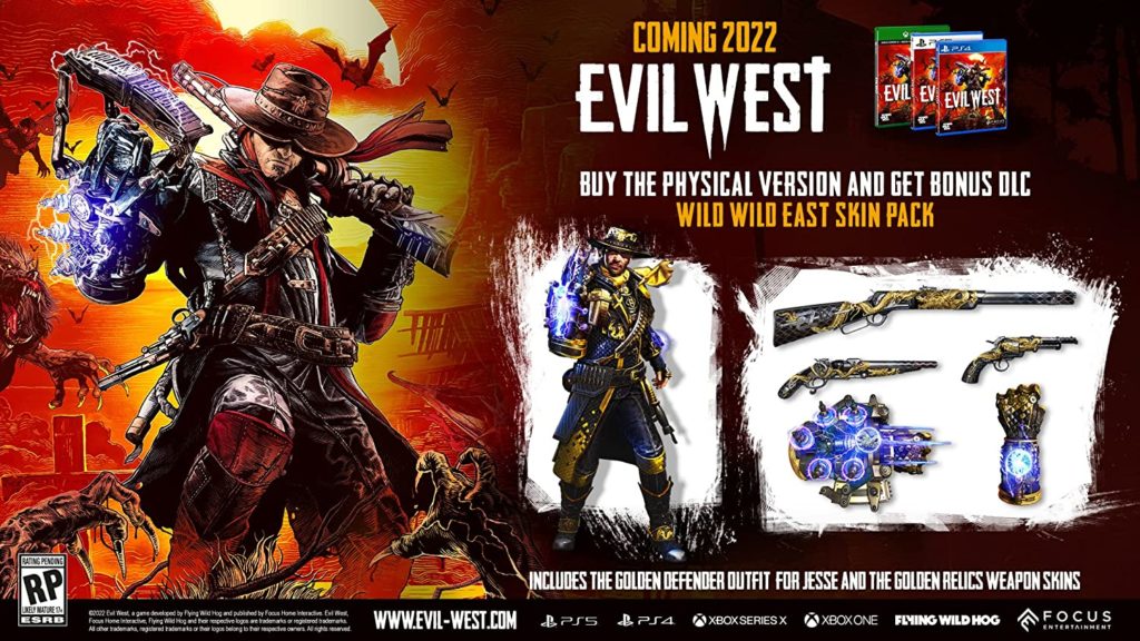 Wild Wild East Pack is the Evil West bonus content for the physical edition