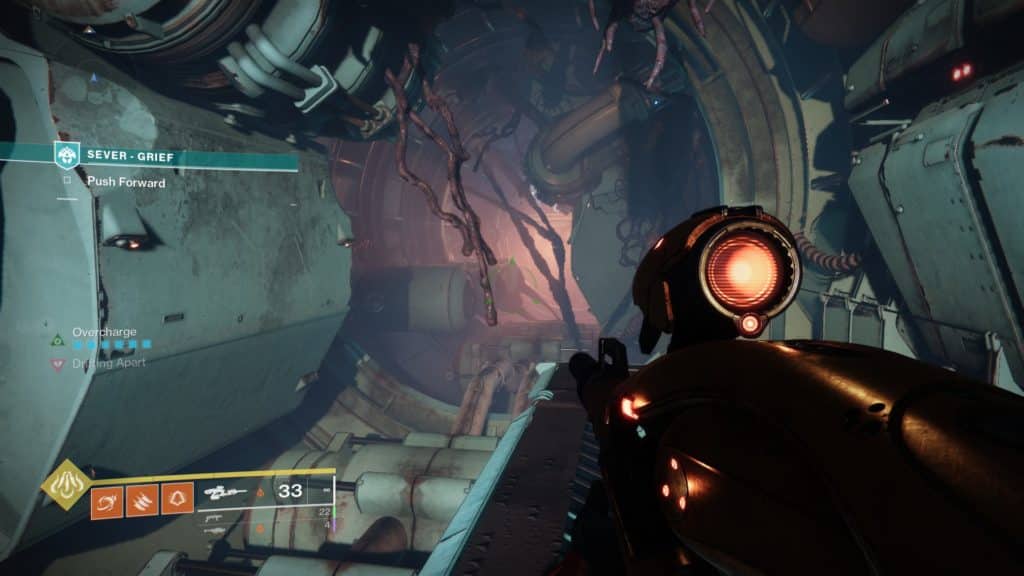 Destiny 2 jumping puzzle in Sever.