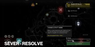 Destiny 2 Sever - Resolve destinations map.