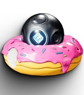 Destiny 2 Solstice 2022 donut float Ghost shell.