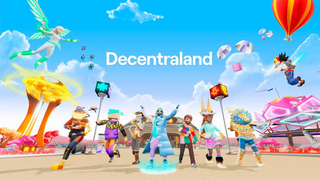 Decentraland play to earn crypto game
