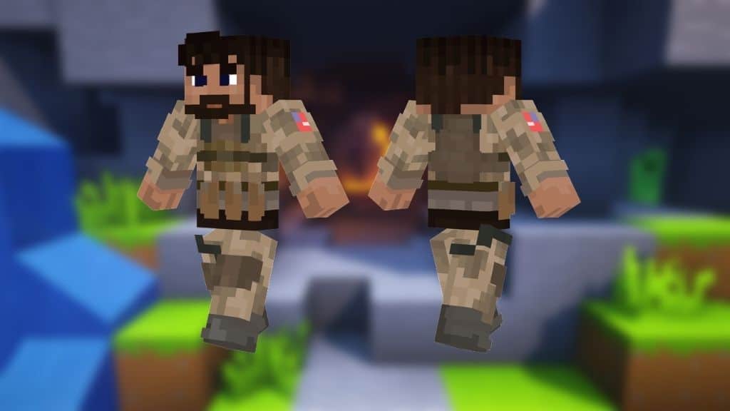Minecraft Skins - American Soldier