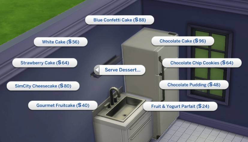 Custom Food Interaction