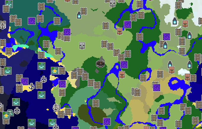 Chunkbase Map - Minecraft 1.19 Seed -266100150045570408