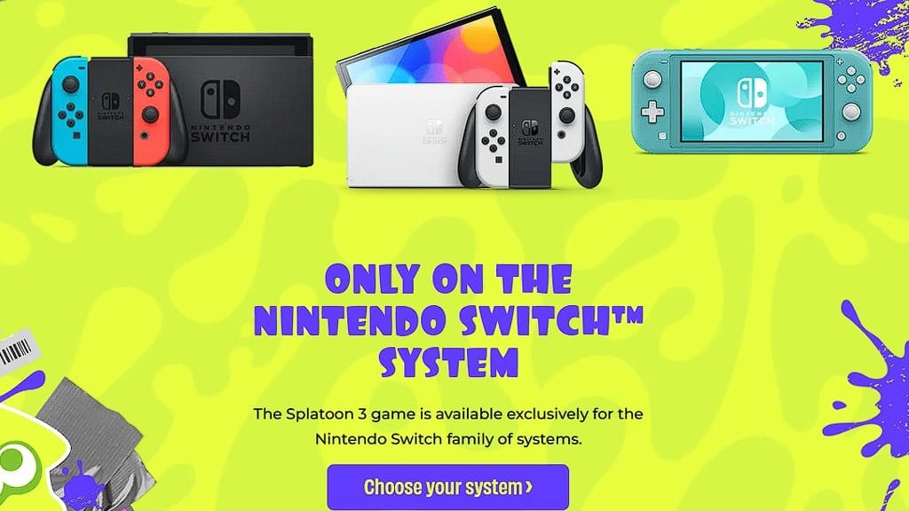 Nintendo switch platforms