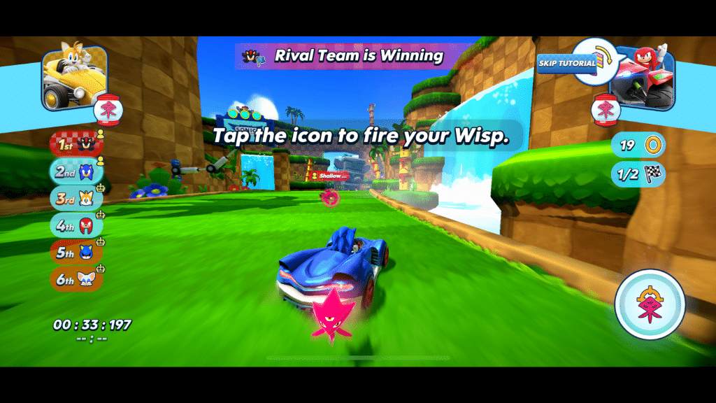 Sonic Racing Best Apple Arcade Multiplayer Game Screenshot
