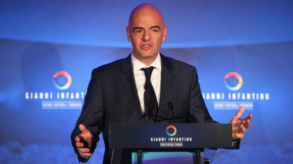 FIFA President, Gianni Infantino