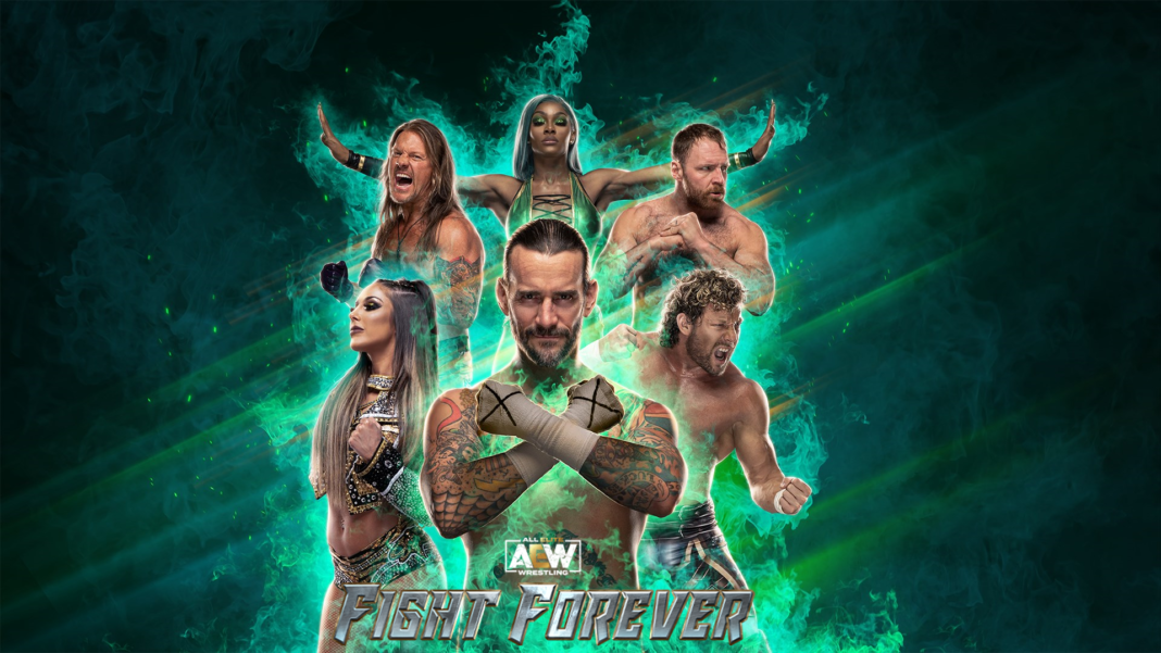 AWE Fight Forever Promotional Cover