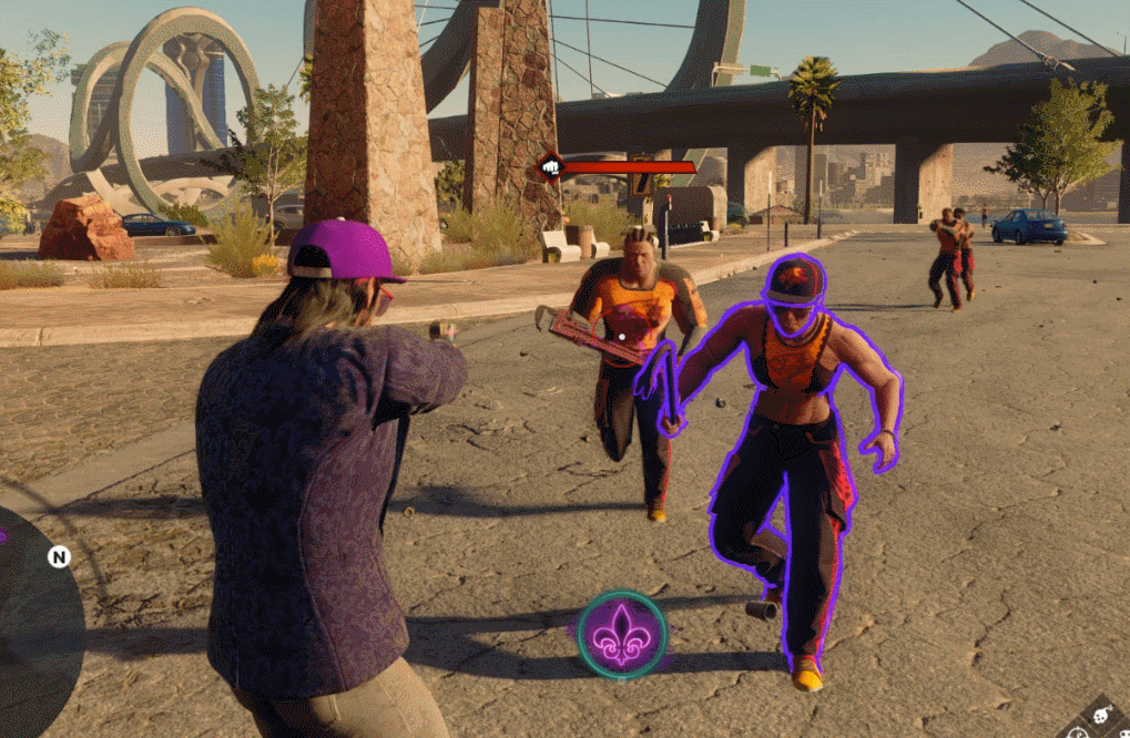 Dodging is of the best Saints Row combat tips because you can do it any direction and avoid a lot of damage