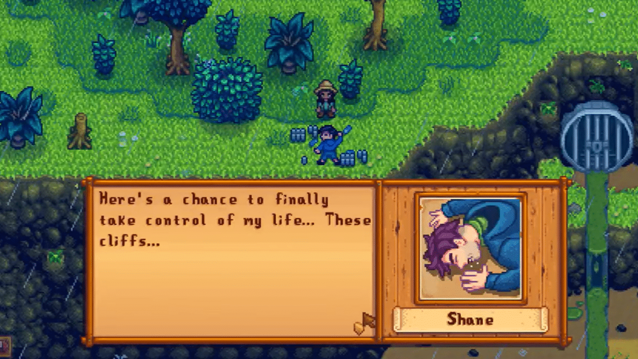 Stardew Valley Shane 6-Heart Event