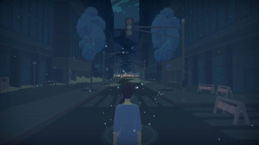 Screenshot of Hindsight featuring one of the locations