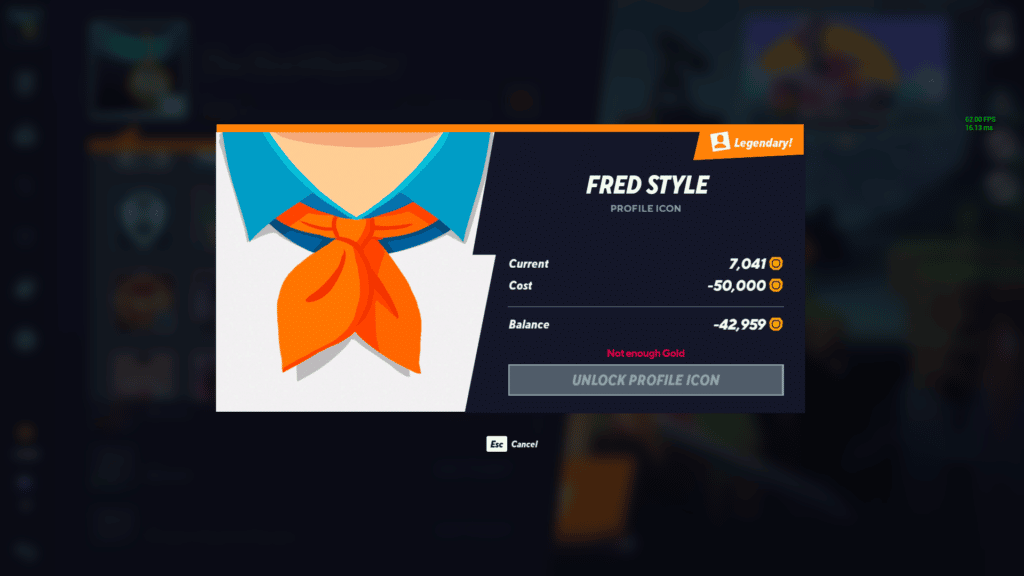 El icono de perfil Fred Style que cuesta 50 000 de oro