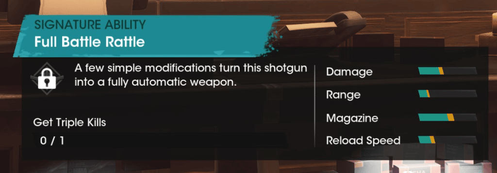 The Signature Ability of the AS3 Ultimax Shotgun