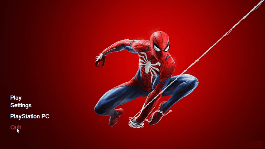 This is what the Spider-Man launcher looks like