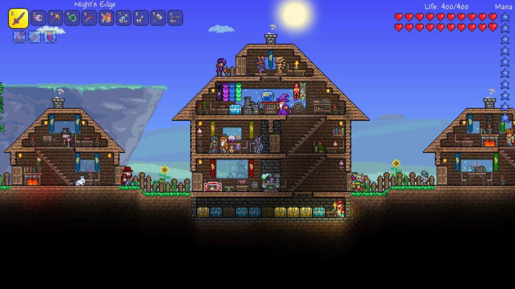 Terraria game like Stardew Valley