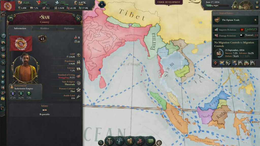 Victoria 3 Screenshot from Steam