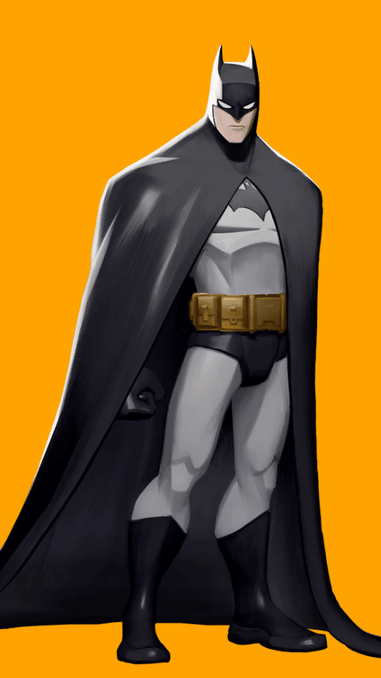 Batman's default costume