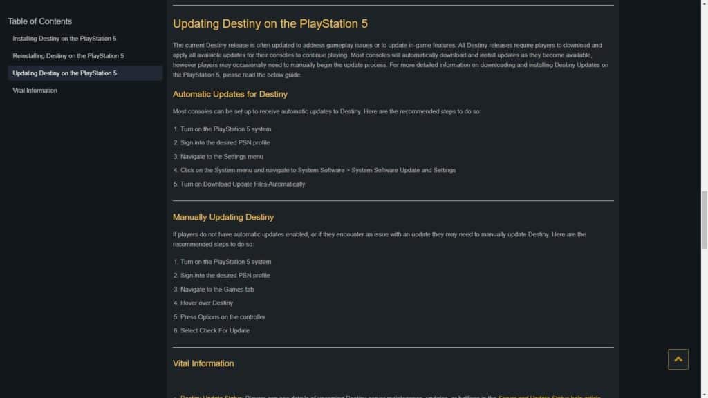 Destiny 2 error code CAT - PlayStation fix. 