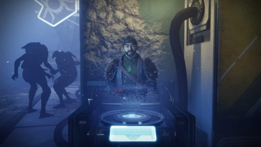 The Drifter on a Holoprojector.