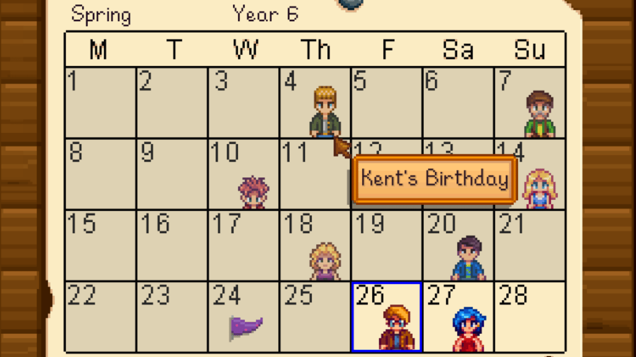 Keep Track of Birthdays