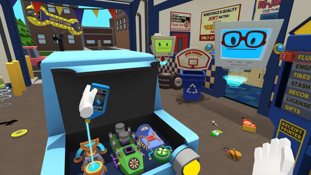 Job simulator VR