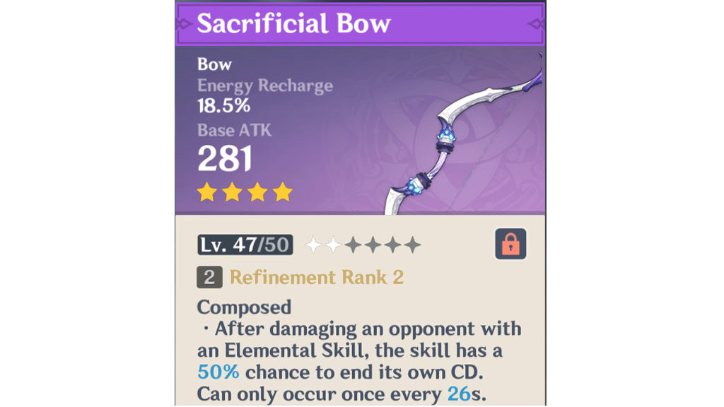 Sacrificial Bow